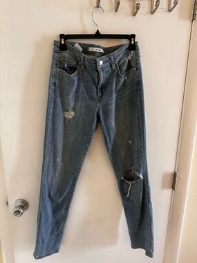 Joe's Jeans Light Blue Distressed Boyfriend Jeans